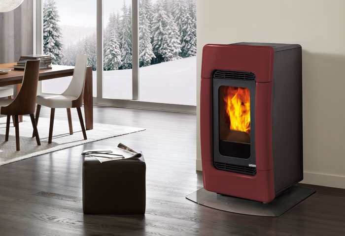 Пелетна камина с водна риза MEG PIU 30 KW EdilKamin - 2 Пелетна камина с водна риза MEG PIU 30 KW EdilKamin - 2