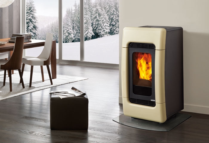 Пелетна камина с водна риза MEG PIU 30 KW EdilKamin - 1 Пелетна камина с водна риза MEG PIU 30 KW EdilKamin - 1