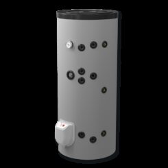 Бойлер с две серпентини, 200л.,стоящ, Елдом, неръждаем