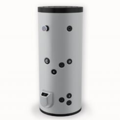 Бойлер със серпентина, 300л.,стоящ, с електронно управление, Елдом, емайлиран