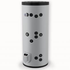 Бойлер с две серпентини, 300л.,стоящ, Елдом, емайлиран