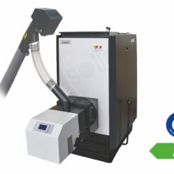 Комбиниран пелетен котел BiSolid SAVER AUTOMAT