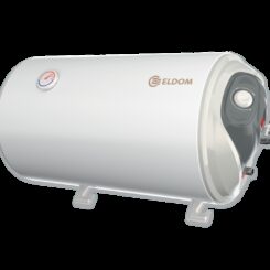 Бойлер Елдом 80л., 3kW, хоризонтален, емайлиран, изводи отдясно