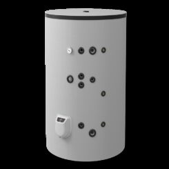 Бойлер с две серпентини, 750л.,стоящ, Елдом, емайлиран