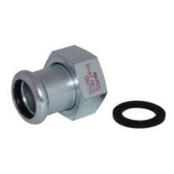 Адаптор с гайка женски 3/4" x Ø22 SteelPres