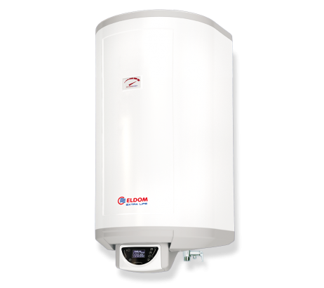 Бойлер Елдом 80л., 3kW, електронно управление, емайлиран, голям диаметър Бойлер Елдом 80л., 3kW, електронно управление, емайлиран, голям диаметър