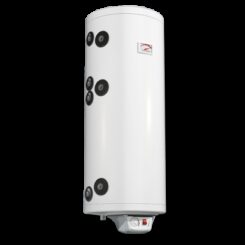 Бойлер с две серпентини, 80л., Елдом, неръждаем, малък диаметър