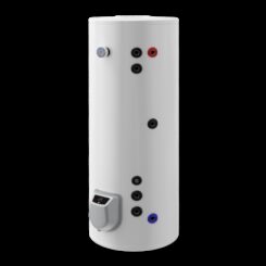 Бойлер с две серпентини (паралелни), 300л.,стоящ, Елдом, емайлиран