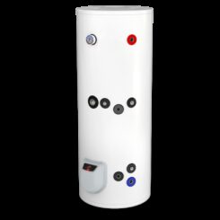 Бойлер със серпентина, 300л.,стоящ, Елдом, неръждаем