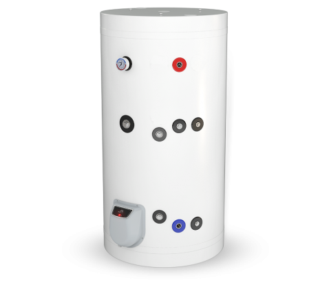 Eldom 400l., Kombi-Warmwasserspeicher, 1 Serpentine, rostfrei Бойлер със серпентина, 400л.,стоящ, Елдом, неръждаем