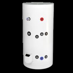 Бойлер със серпентина, 500л.,стоящ, Елдом, неръждаем