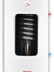 Sunsystem with serpentine and mantle 80l., 2kW, enameled, large diameter
