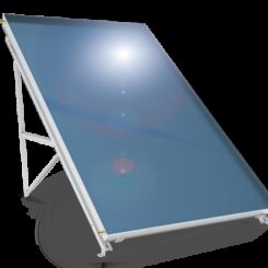 Слънчев панел-колектор Елдом, с алуминиев оребрен абсорбер, 2.5кв.м.