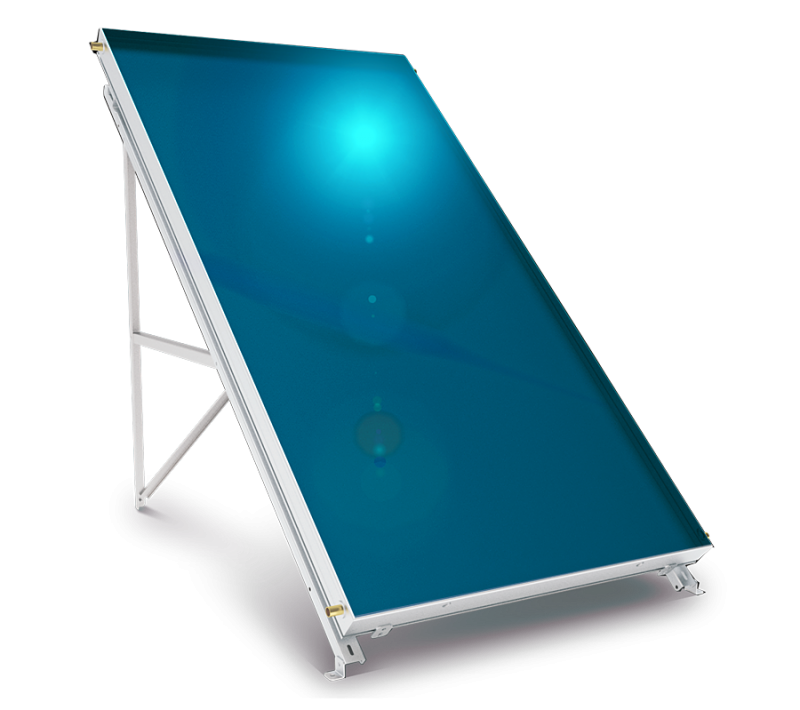 Solar Flachkollektor Eldom, Advance 2.5qm Слънчев панел-колектор Елдом, с алуминиев абсорбер, 2.5кв.м