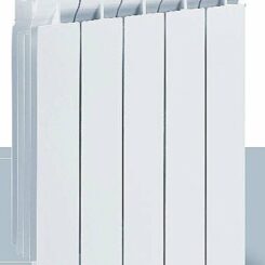 Алуминиев Радиатор, Kaldo, глидер H500mm - 150W/гл. ΔT60