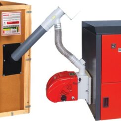 Пелетен котел DakonEra с горелка GP II-генерация