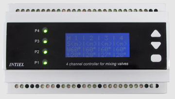 Vier-Kanal-Controller für Mischkreise durch Aktuatoren gesteuert 4-канален контролер за смесителни кръгове управлявани с моторни задвижки