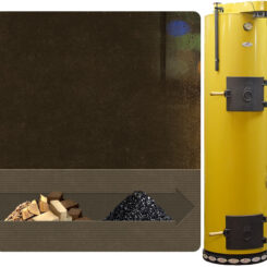 Котел Stropuva за дърва и въглища