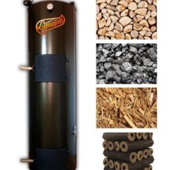 Котел Liepsnele за дърва и въглища