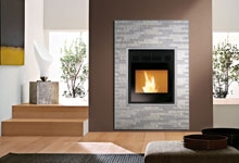 Пелетна камера за вграждане с въздушна риза PELLET BLOK 15kW EdilKamin