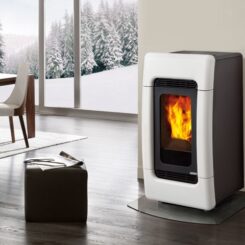 Пелетна камина с водна риза MEG PIU 30 KW EdilKamin