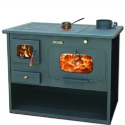 Готварска печка Металик голяма с подвижен чугунен плот