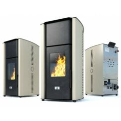 Пелетна камина с водна риза EcoSpar Auriga hydro 25kW