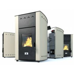 Пелетна камина с водна риза EcoSpar Minima hydro 12kW