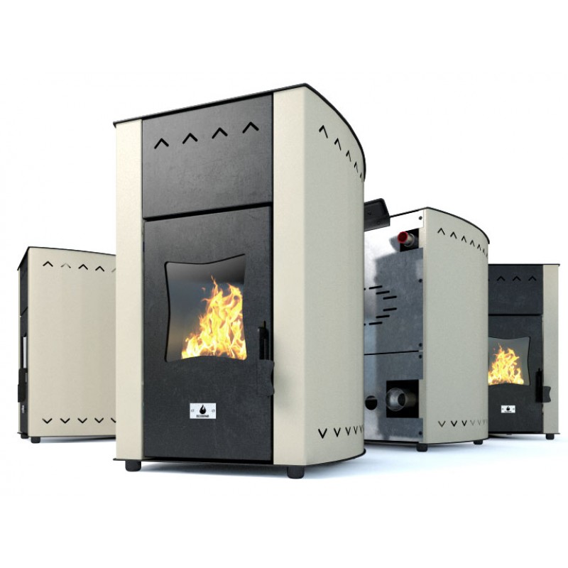 EcoSpar Minima hydro 12kW Пелетна камина с водна риза EcoSpar Minima hydro 12kW