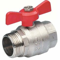 Сферичен кран - F/M - C.O. - Перчата ръкохватка