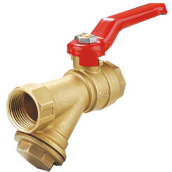 Сферичен кран с вграден У-Филтър