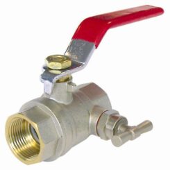 Сферичен кран с изпразнител