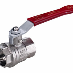 Сферичен кран - F/F - П.O. - Алуминиева Ръкохватка