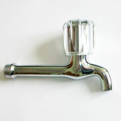 Канела без холендър - хром - с ръкохватка далия