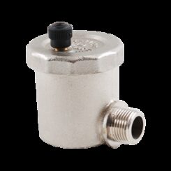 Автоматичен Обезвъздушител Ъглов Valmat - Мат. Никел