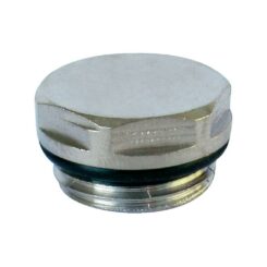 Тапа с Уплътнител О-пръстен 1/2 -Хромирана