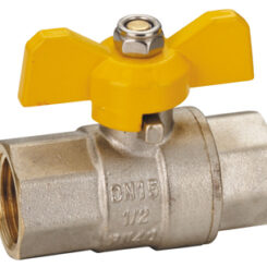 Сферичен Кран за Газ F/F - П.О. - Перчата ръкохватка