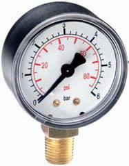 Манометър-Радиален 1/4