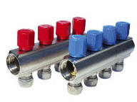 Профилен Колектор с Вентили и Адаптори