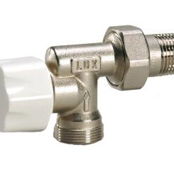 Вентил Радиаторен Ъглов за Адаптор, Аксиален за Терморегулатор