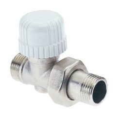 Вентил Радиаторен за Терморегулатор - Прав