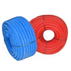 Гофрирана Пластмасова Тръба (синя,червена)