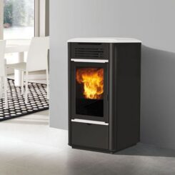 Пелетна камина с водна риза MITO IDRO STEEL