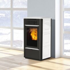 Пелетна камина с водна риза MITO IDRO CERAMIC 16 kW