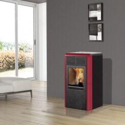 Каминa на пелети с въздушна риза Point Plus 8kW