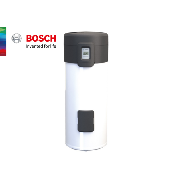 Thermopump water heater Bosch Compress 5000 with a serpentine 270л.,enamelled Термопомпен бойлер Bosch Compress 5000 със серпентина 270л., емайлиран
