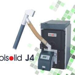 Пелетен чугунен котел BISOLID J4, 4 сек., 27 kW