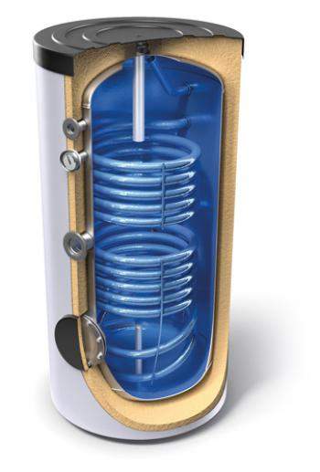 Water Heater with two heat exchangers Tesy 2000L, enameled Бойлер с две серпентини Tesy 2000л., емайлиран