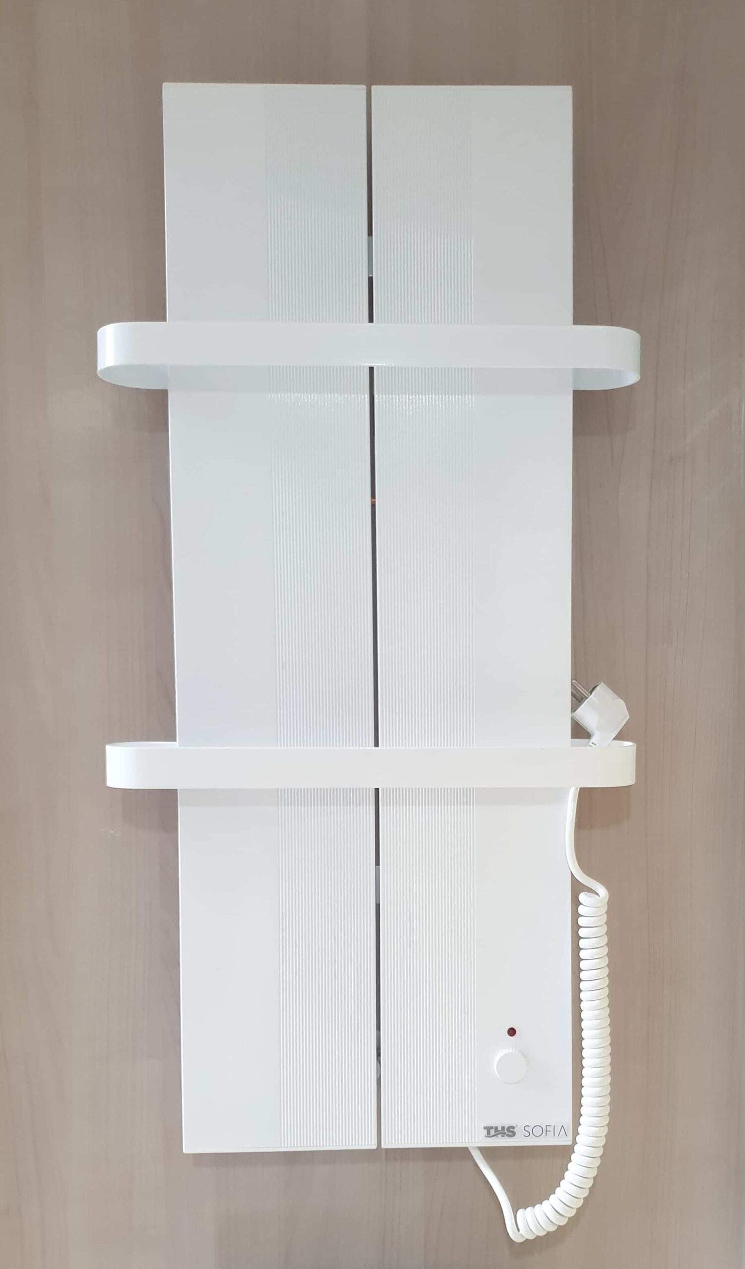 Електрическа алуминиева лира за баня Thermostyle Sofia бяла 800x400 - 400W Електрическа алуминиева лира за баня Thermostyle Sofia бяла 800x400 - 400W