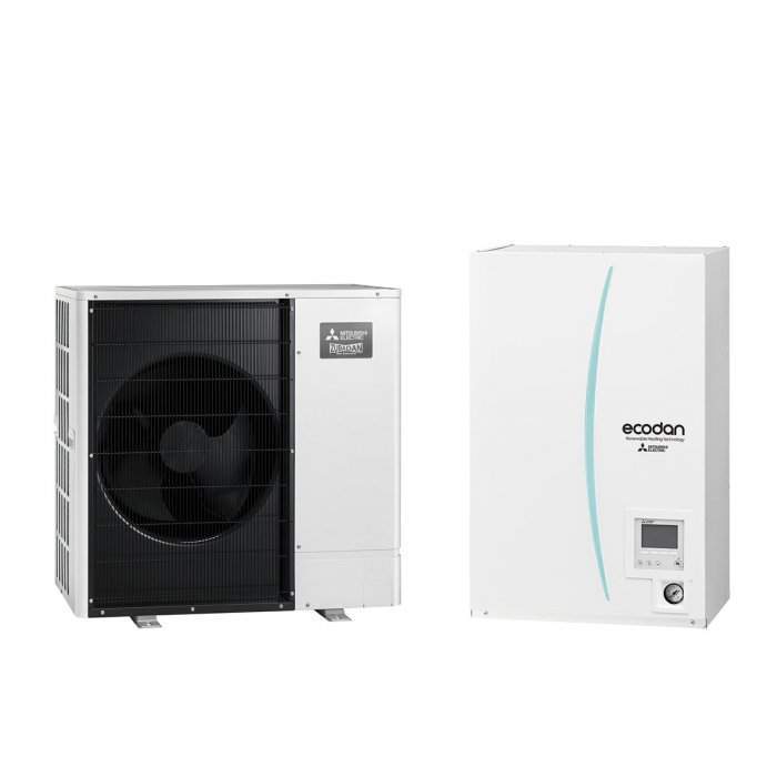 Термопомпа Mitsubishi Electric ERSC-VM2D/PUHZ-SHW112VAA ZUBADAN, 11 kW, отопление, охлаждане и БГВ Термопомпа Mitsubishi Electric ERSC-VM2D/PUHZ-SHW112VAA ZUBADAN, 11 kW, отопление, охлаждане и БГВ